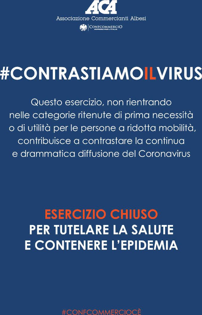 Alcuni commercianti scelgono di chiudere per tutelare la salute e contenere l’epidemia