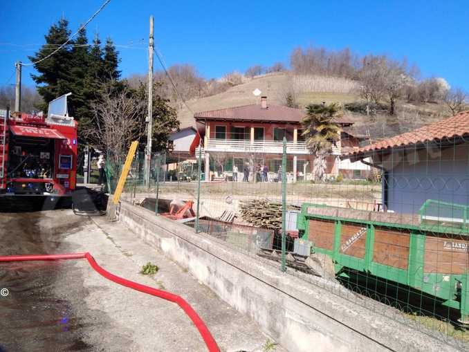 Incendio a Pocapaglia, casa inagibile, residenti ospitati dai figli