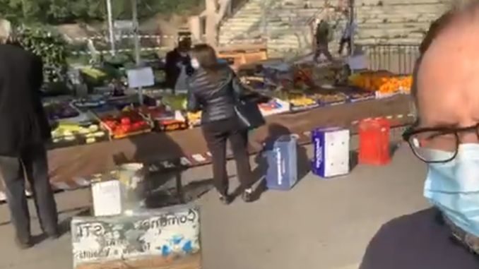 Mercato ad Asti in piazza Campo del palio: ecco come è stato organizzato