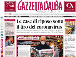 La copertina di Gazzetta d’Alba in edicola martedì 21 aprile