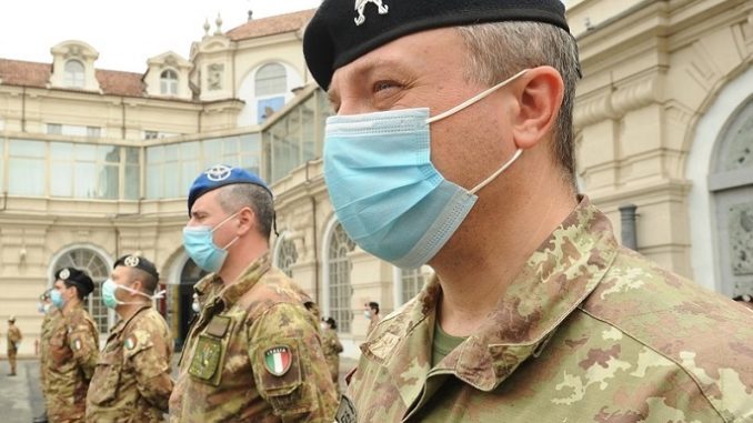 Coronavirus, operativi altri 25 infermieri militari in Piemonte