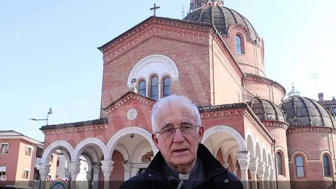 padre lino mela-moretta I riti della Settimana santa trasmessi in streaming dal santuario della Moretta e la Messa di Pasqua anche su Telecupole