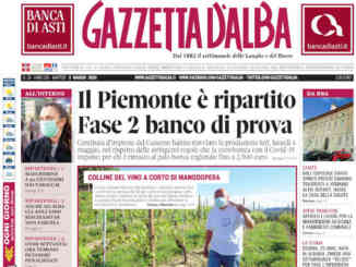 La copertina di Gazzetta d’Alba in edicola martedì 5 maggio