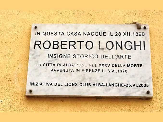 Roberto Longhi e i primi passi nella sua Alba