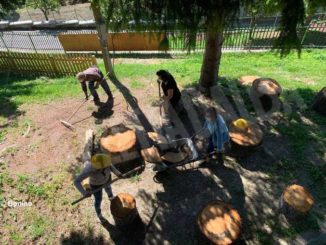 A Benevello un’aula all’aperto per i bambini della scuola materna