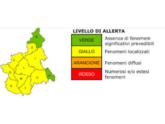 Maltempo, anche oggi previsti forti temporali. Allerta gialla in gran parte del Piemonte