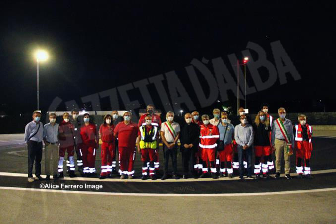 Inaugurata ad Alba la nuova base elisoccorso per atterraggio diurno-notturno con validazione del sistema 118 6