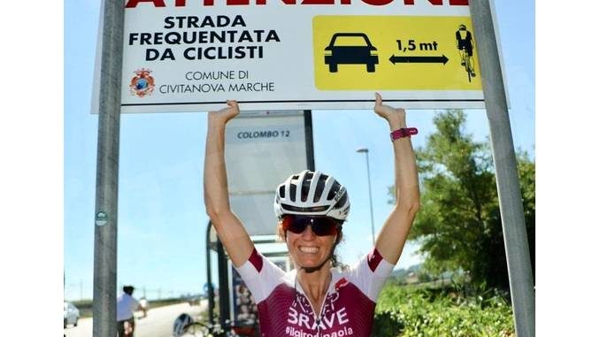 Il giro del Piemonte di Paola Gianotti per la sicurezza dei ciclisti 5