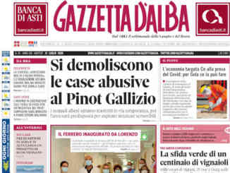La copertina di Gazzetta d’Alba in edicola martedì 21 luglio