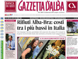 La copertina di Gazzetta d’Alba in edicola martedì 28 luglio