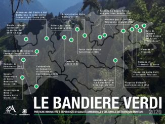 Bandiere verdi e nere di Legambiente per premiare o bocciare la qualità ambientale