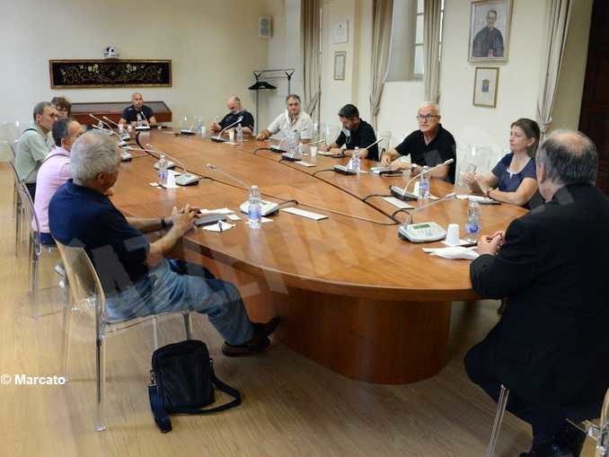 Il vescovo Brunetti ha incontrato una delegazione di dipendenti Miroglio