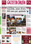 La copertina di Gazzetta d’Alba in edicola martedì 1° settembre