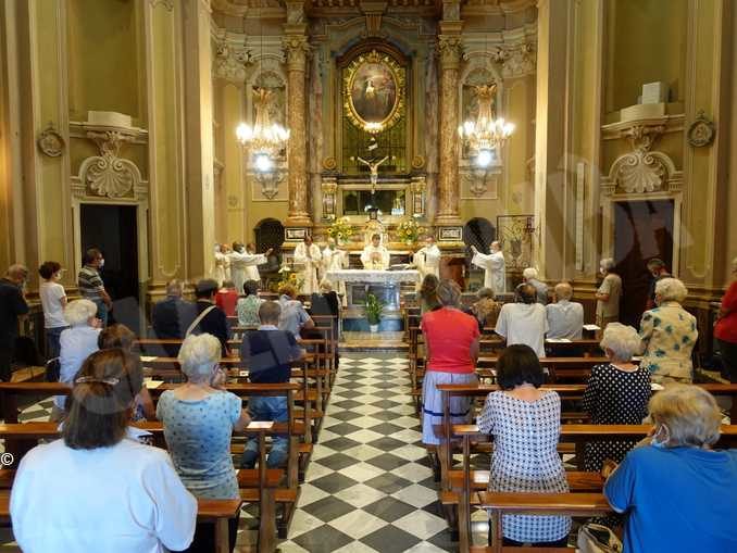 Grande partecipazione alla festa di santa Chiara alle Clarisse di Bra 2