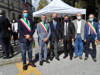 Il sindaco Bo a Cuneo per rendere omaggio ai poliziotti Usmiani e Zucco