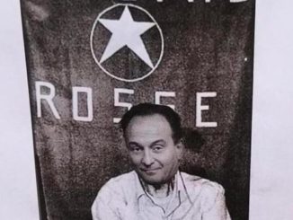 Volantini choc a Torino, Cirio in un fotomontaggio sovrapposto ad Aldo Moro