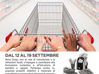 Dona la spesa: alla Coop di Bra torna la raccolta di cancelleria per le famiglie in difficoltà