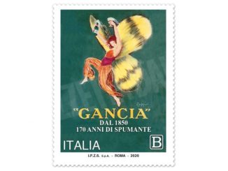 Le Poste dedicano un francobollo all'azienda vinicola Gancia di Canelli