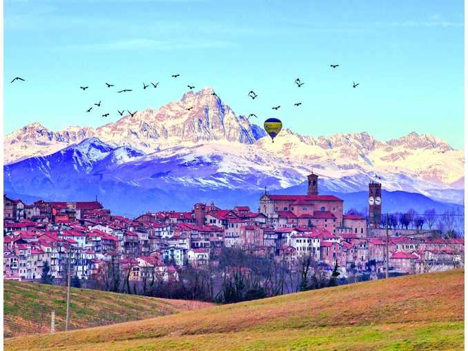 Carte Postale Originale Du Bataillon Cuneo III° CC.NN. Da Montagna Monviso - Période Des Campagnes D'Afrique