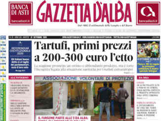 La copertina di Gazzetta d’Alba in edicola martedì 22 settembre