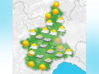 Previsione meteo Piemonte domenica 18 ottobre