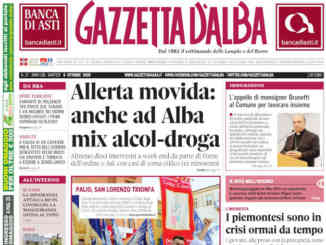 La copertina di Gazzetta d’Alba in edicola martedì 6 ottobre