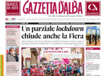 La copertina di Gazzetta d’Alba in edicola martedì 27 ottobre