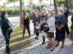 Inaugurato il monumento voluto dallo Zonta club di Alba per il centenario del sodalizio internazionale 3