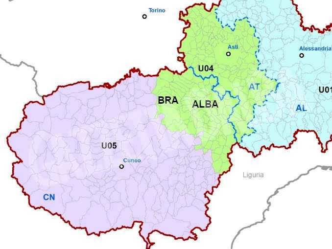 Alba e Bra voteranno con Asti per la Camera e con Pinerolo per il Senato