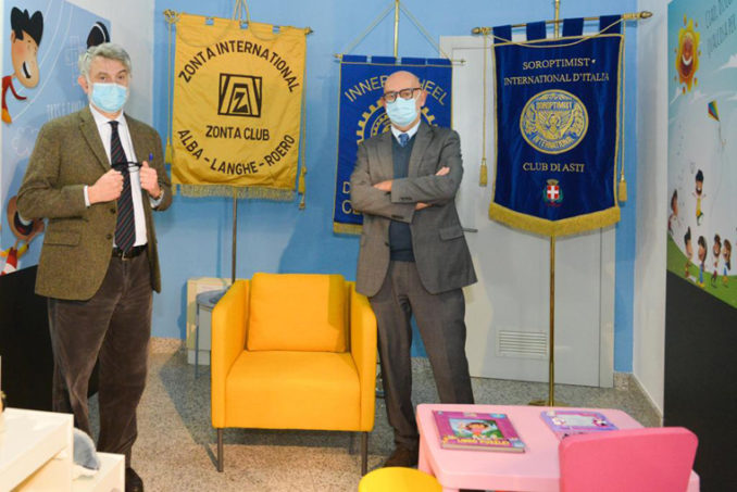 Inaugurata la "Stanza della Genitorialità" a Palazzo di Giustizia di Asti, grazie al contributo di tre Club di Servizio femminili del nostro territorio 2