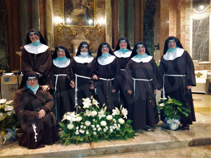 Il "SI" di suor Agnese proclamato oggi al Santuario della Madonna dei Firori di Bra 2