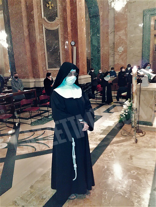 Il "SI" di suor Agnese proclamato oggi al Santuario della Madonna dei Firori di Bra 1