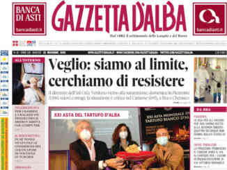 La copertina di Gazzetta d’Alba in edicola martedì 10 novembre