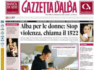 La copertina di Gazzetta d’Alba in edicola martedì 24 novembre