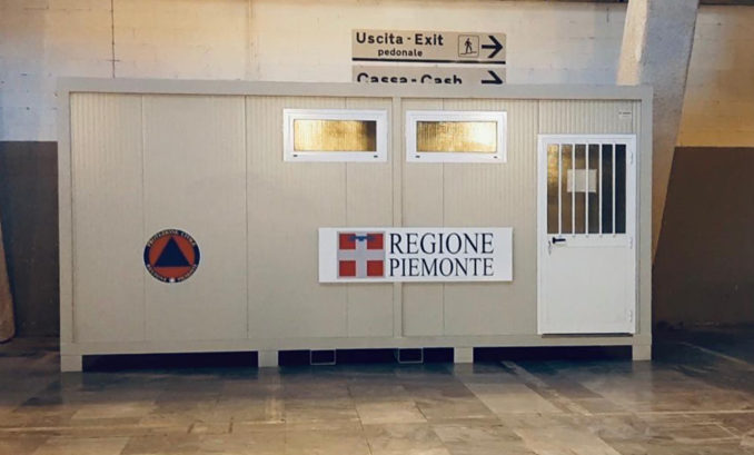 Emergenza Covid: avanzamento lavori area sanitaria V Padiglione Torino Esposizioni (FOTO e VIDEO)