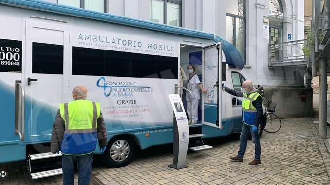 Il nuovo ambulatorio mobile è pronto e inizia con le vaccinazioni antinfluenzali 1
