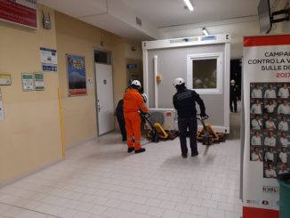 Nuovi container destinati all'accoglienza temporanea dei pazienti che accedono al DEA 1