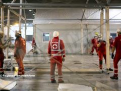 Ospedale Covid a Torino Esposizioni, prosegue il montaggio dei 458 posti letto 2