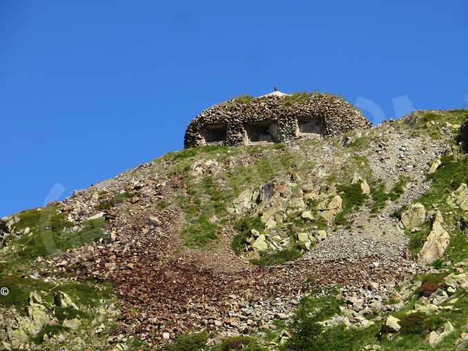 Sulle montagne della Granda  segni di guerra 3