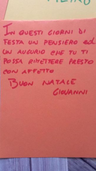 260 biglietti di Natale per i ricoverati di Verduno dai bambini della primaria di Ceresole d'Alba 7