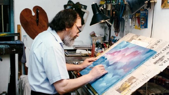 Grande cordoglio nel mondo della cultura e dell'arte per la perdita del rinomato pittore Adriano Moretti