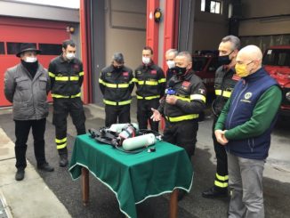 Bra: il Lions dona autorespiratore ai Vigili del fuoco 2