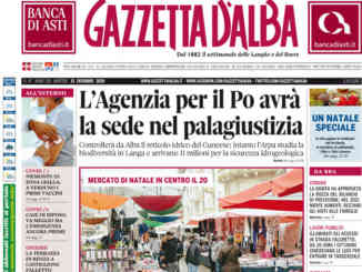 La copertina di Gazzetta d’Alba in edicola martedì 15 dicembre