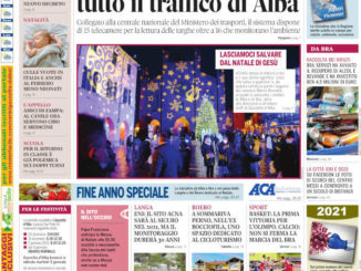 La copertina di Gazzetta d’Alba in edicola martedì 22 dicembre