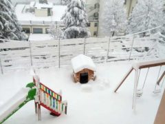 Le foto della prima nevicata stagionale 18