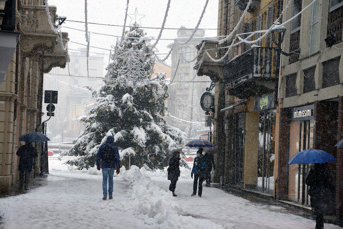 Le fotografie della prima neve del 2021 11