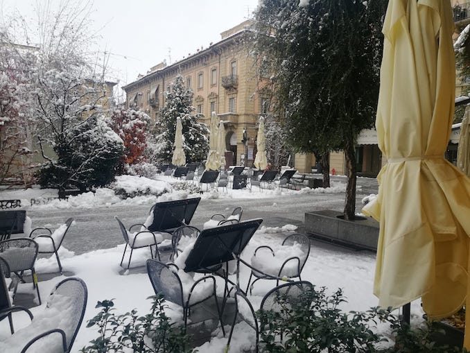 Le fotografie della prima neve del 2021 19