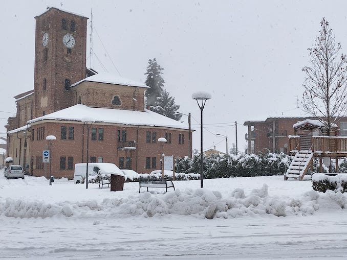 Le fotografie della prima neve del 2021 22