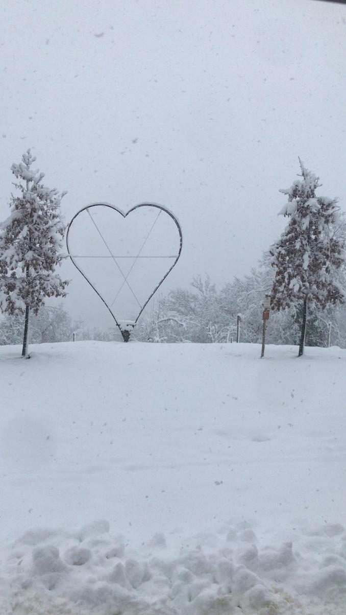 Le fotografie della prima nevicata del 2021 6