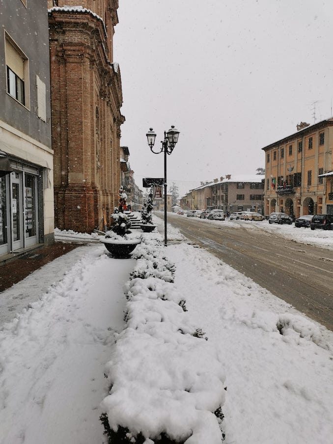 Le fotografie della prima neve del 2021 15